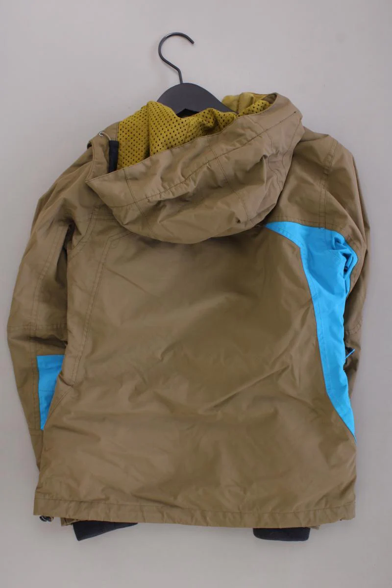 Zimtstern Kapuzenjacke Gr. XS olivgrün aus Nylon - Image 3