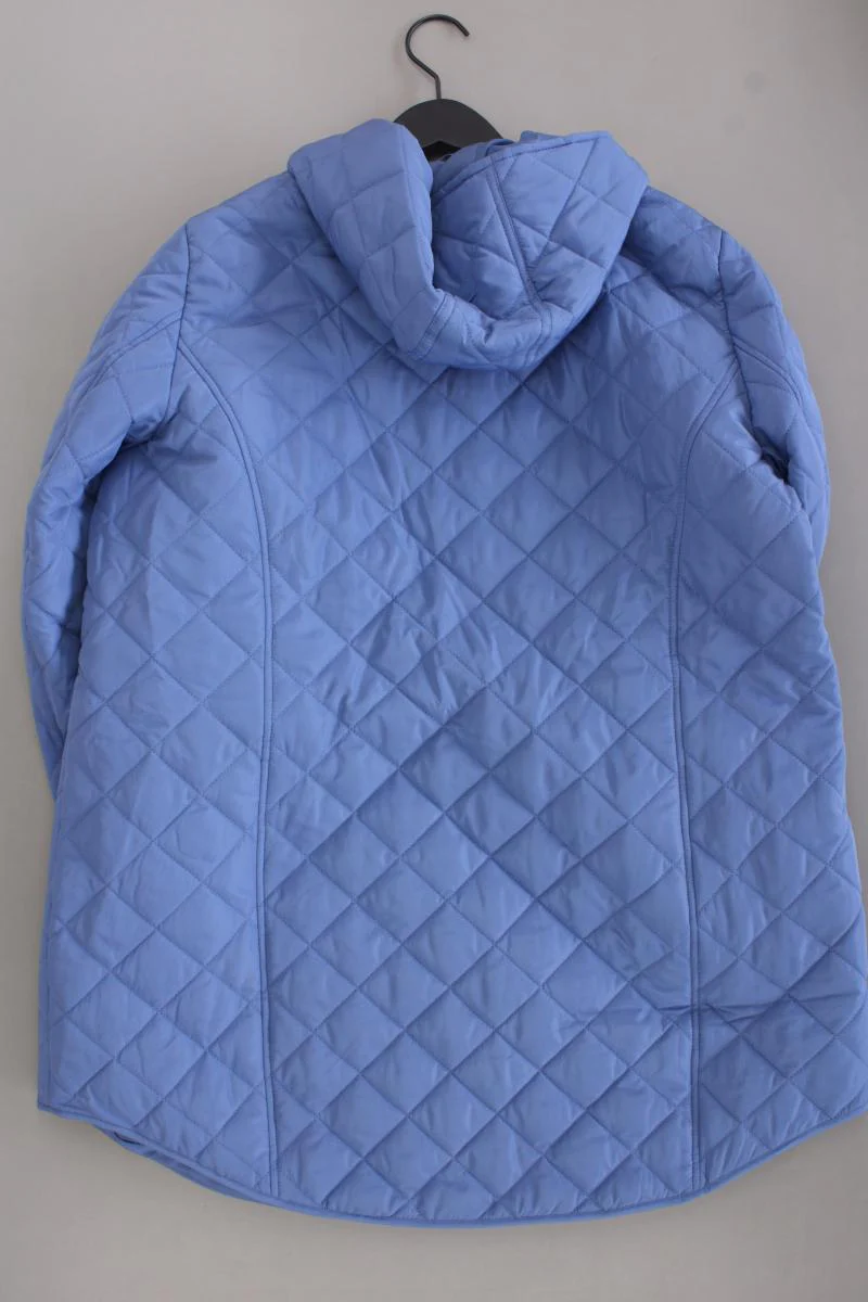 Janet & Joyce Kapuzenmantel Gr. 48 neuwertig blau aus Polyester - Image 3