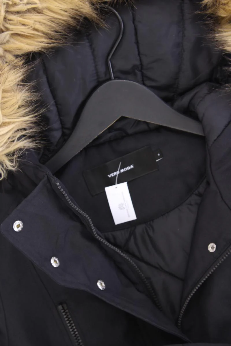 Vero Moda Kapuzenmantel Gr. S schwarz aus Polyester - Image 2
