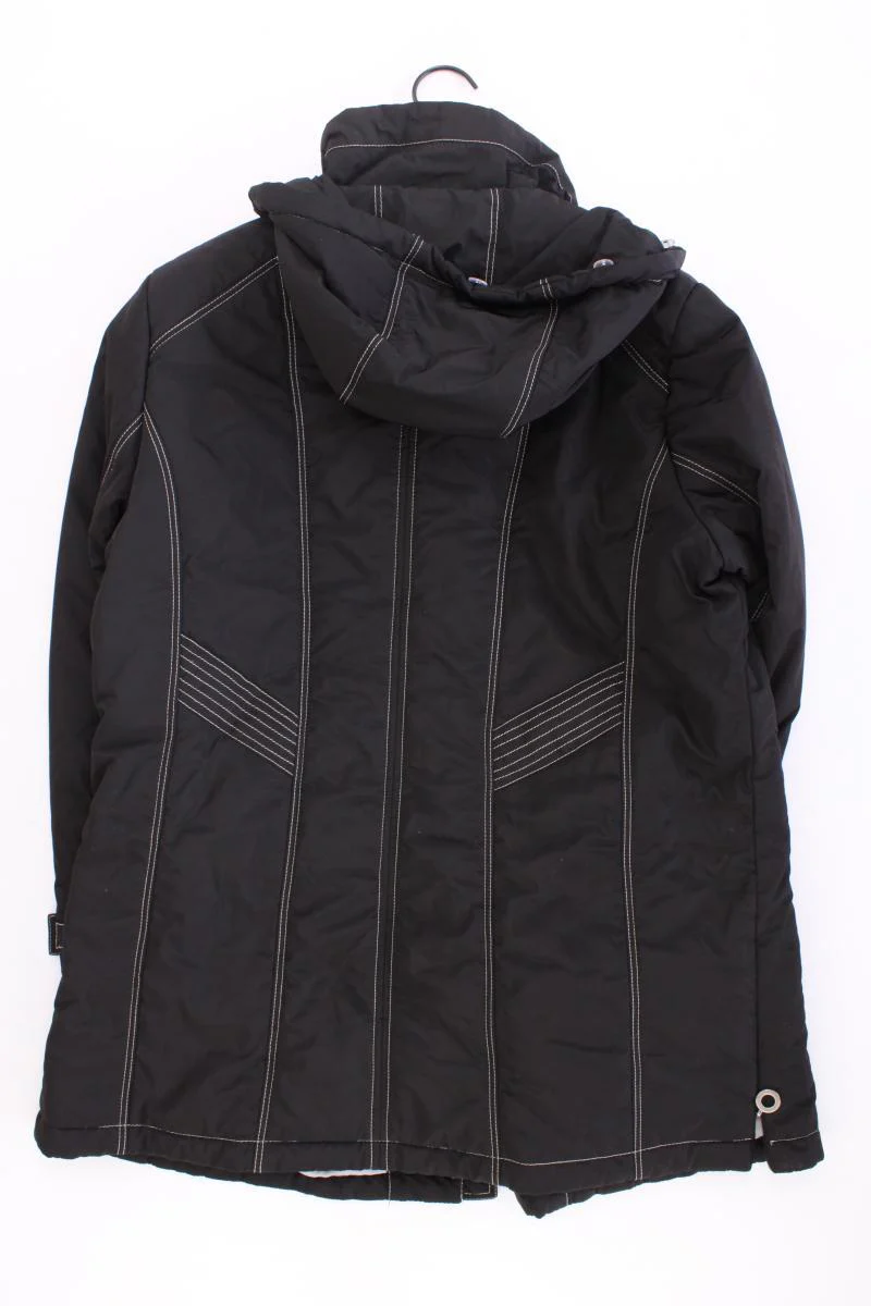 Mona Kapuzenmantel Gr. 44 schwarz aus Polyester - Image 3