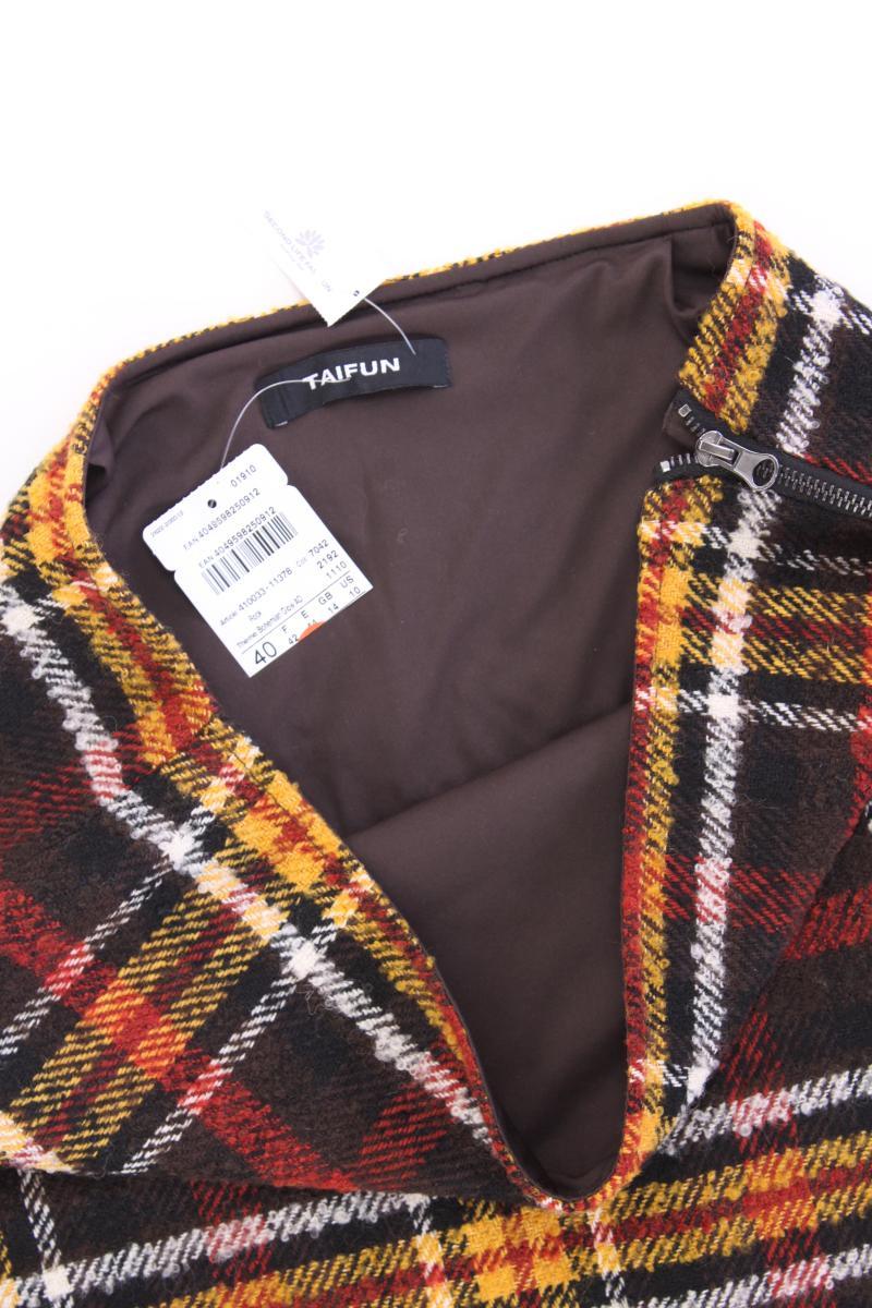 Taifun Rock Gr. 40 kariert neu mit Etikett orange aus Polyester - Image 2