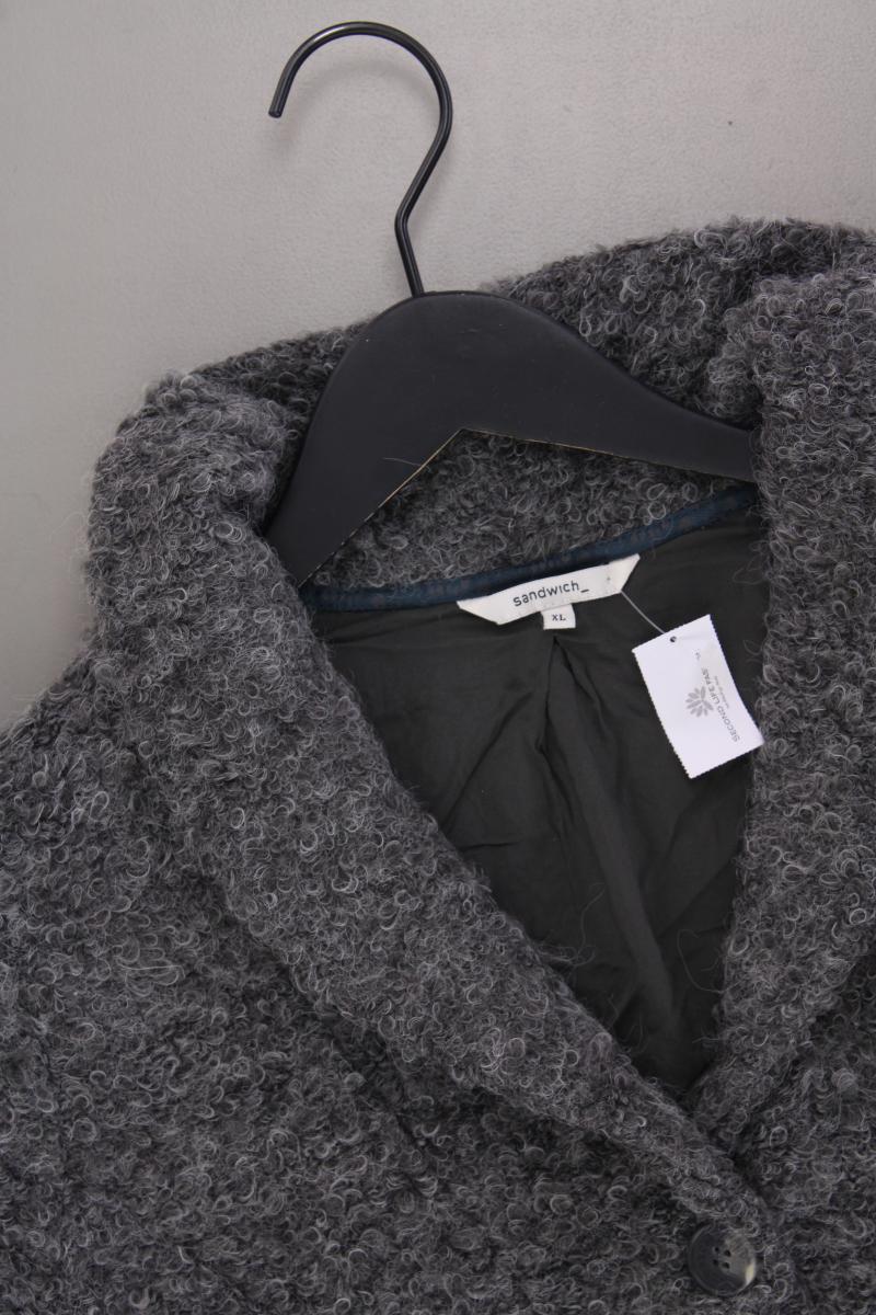 Sandwich_ Classic Jacke Gr. XL grau aus Polyacryl - Image 2