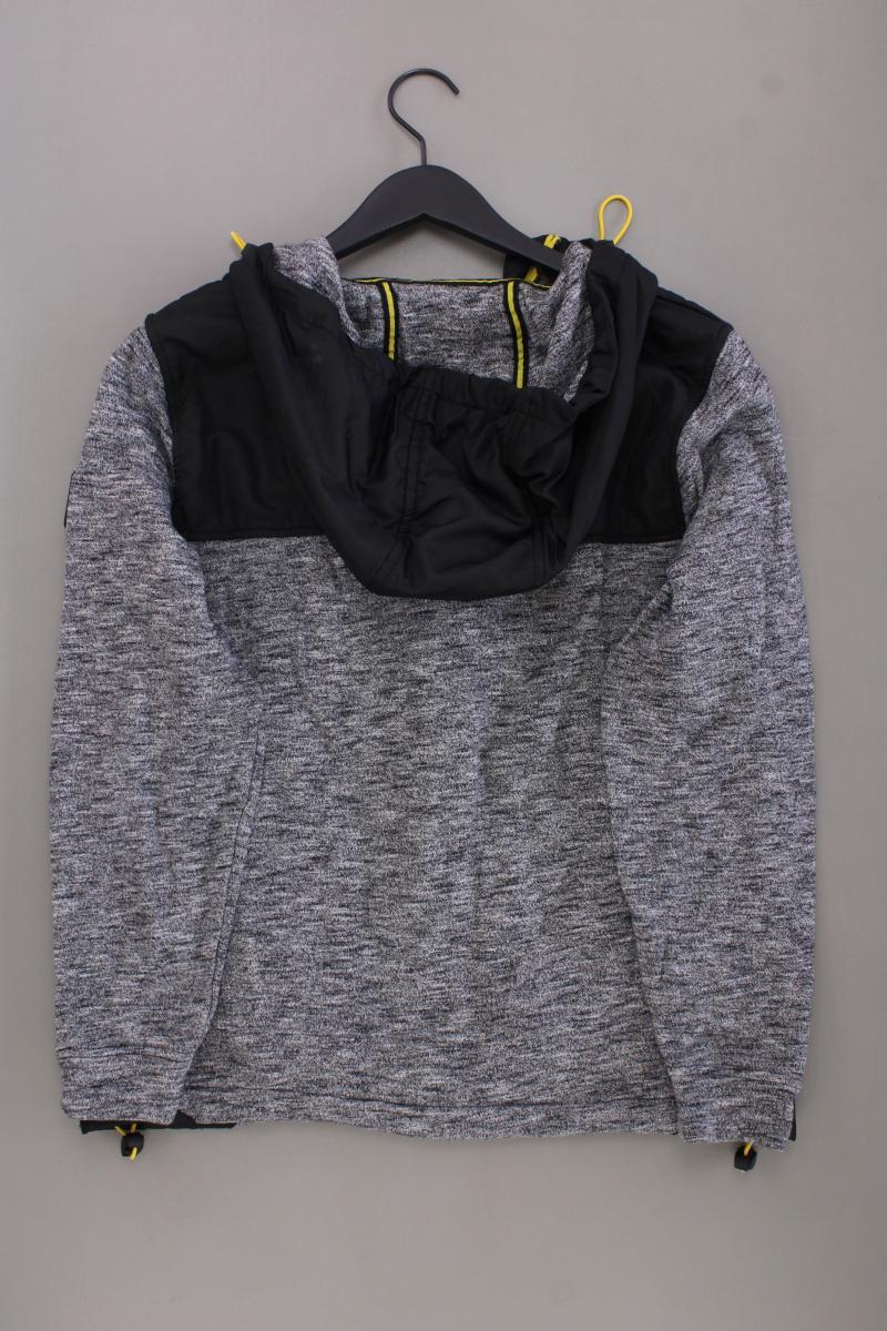 Kitaro Sweatjacke für Herren Gr. S Langarm grau aus Baumwolle - Image 3