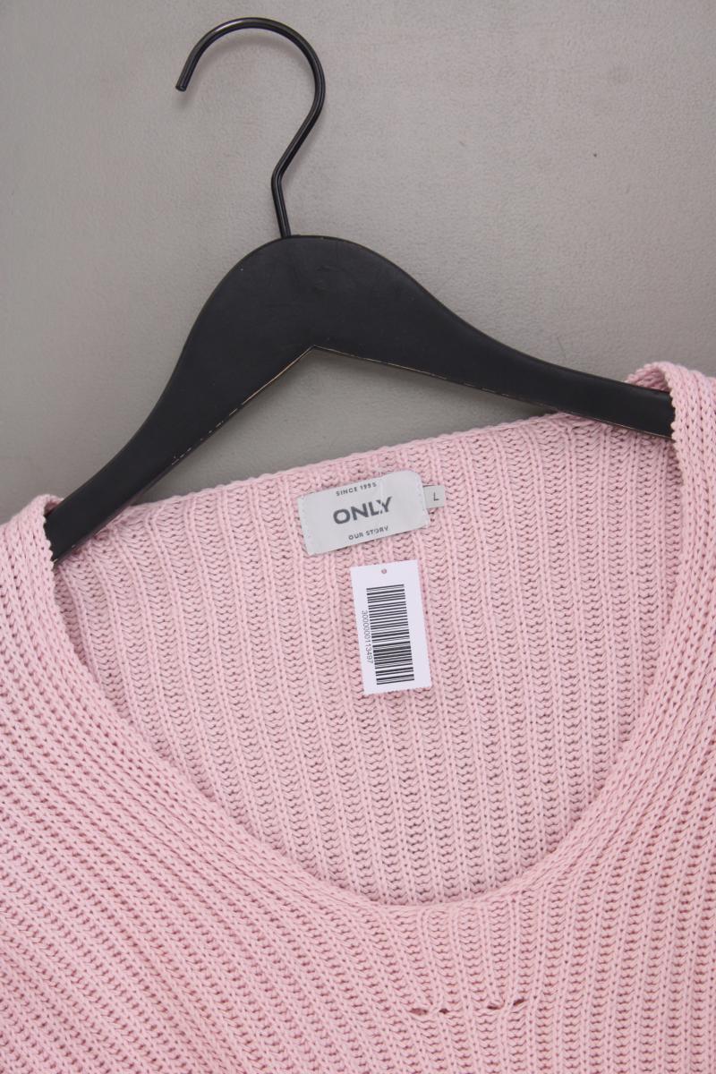 Only Grobstickpullover Gr. L rosa - Image 2