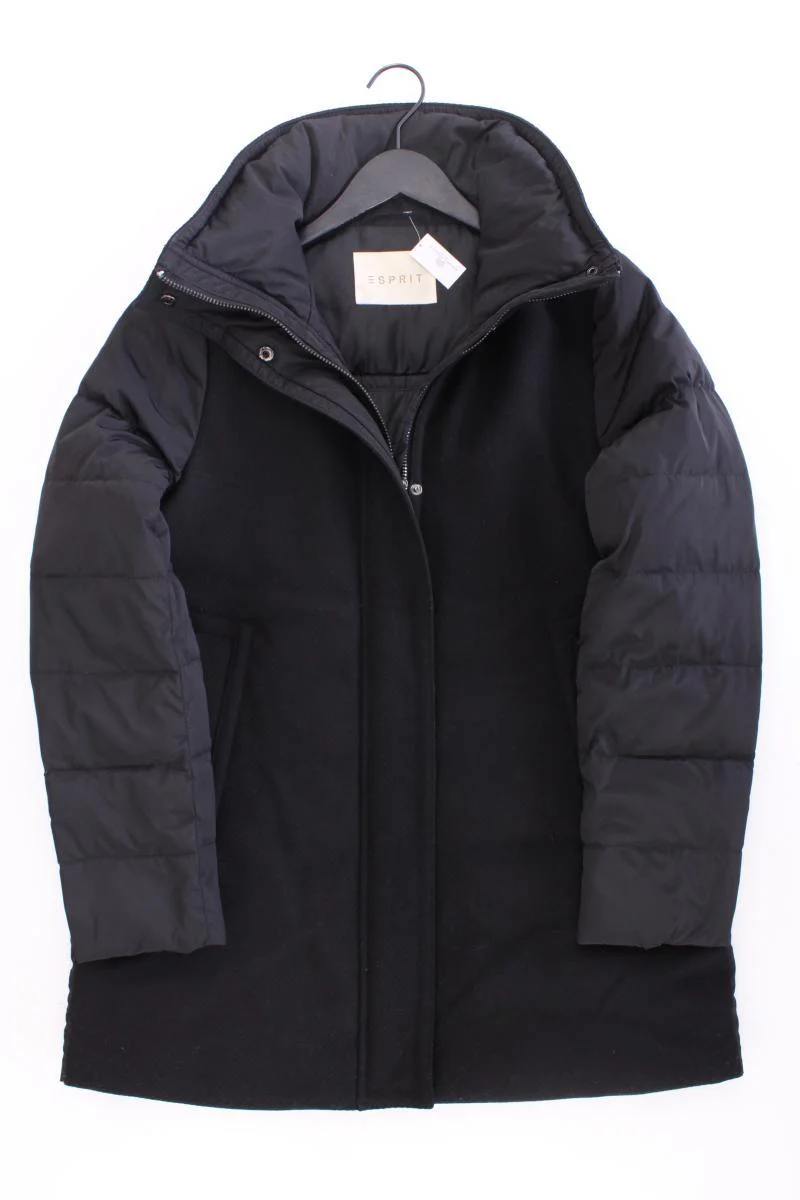 Esprit Wollmantel Gr. M schwarz