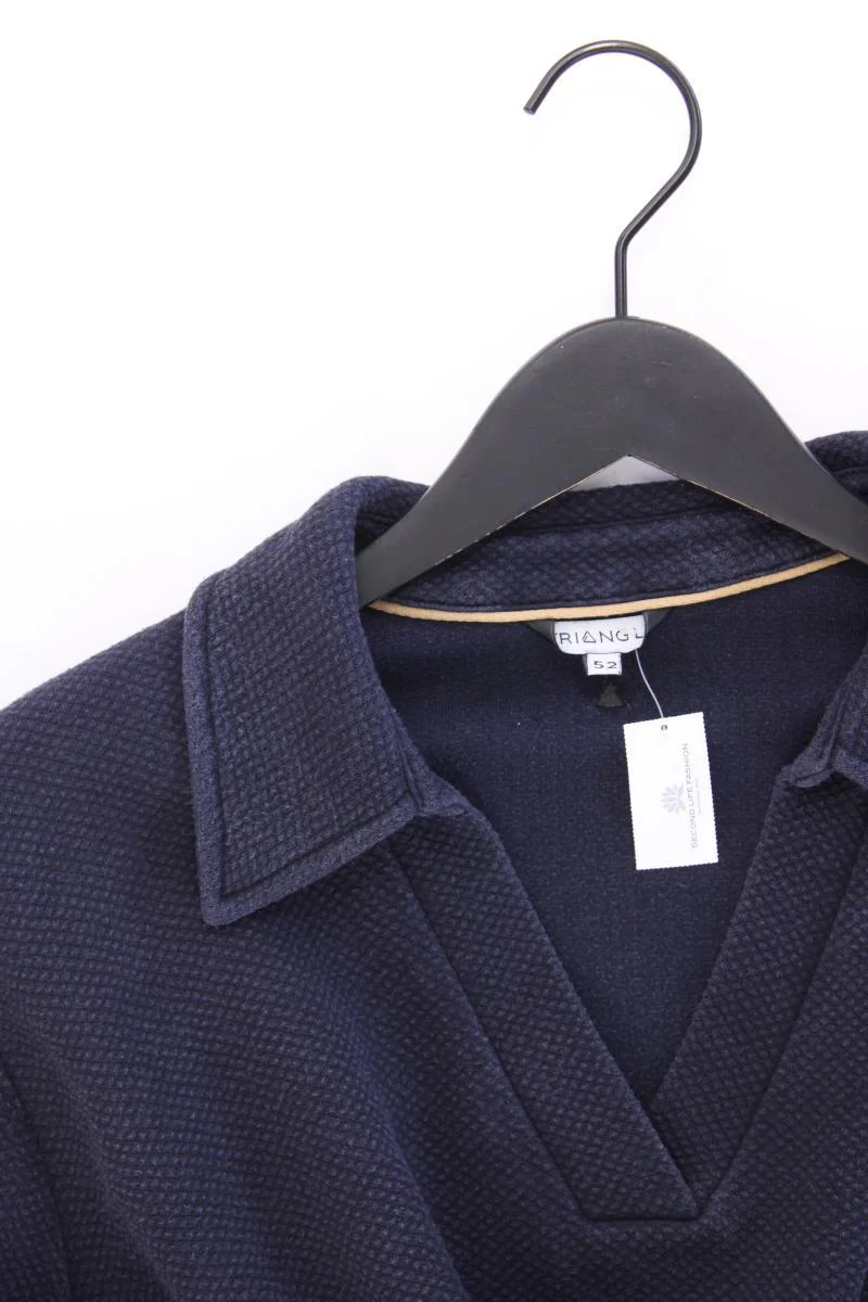 Triangle by s.Oliver Langarmkleid Gr. 52 blau aus Baumwolle - Image 2