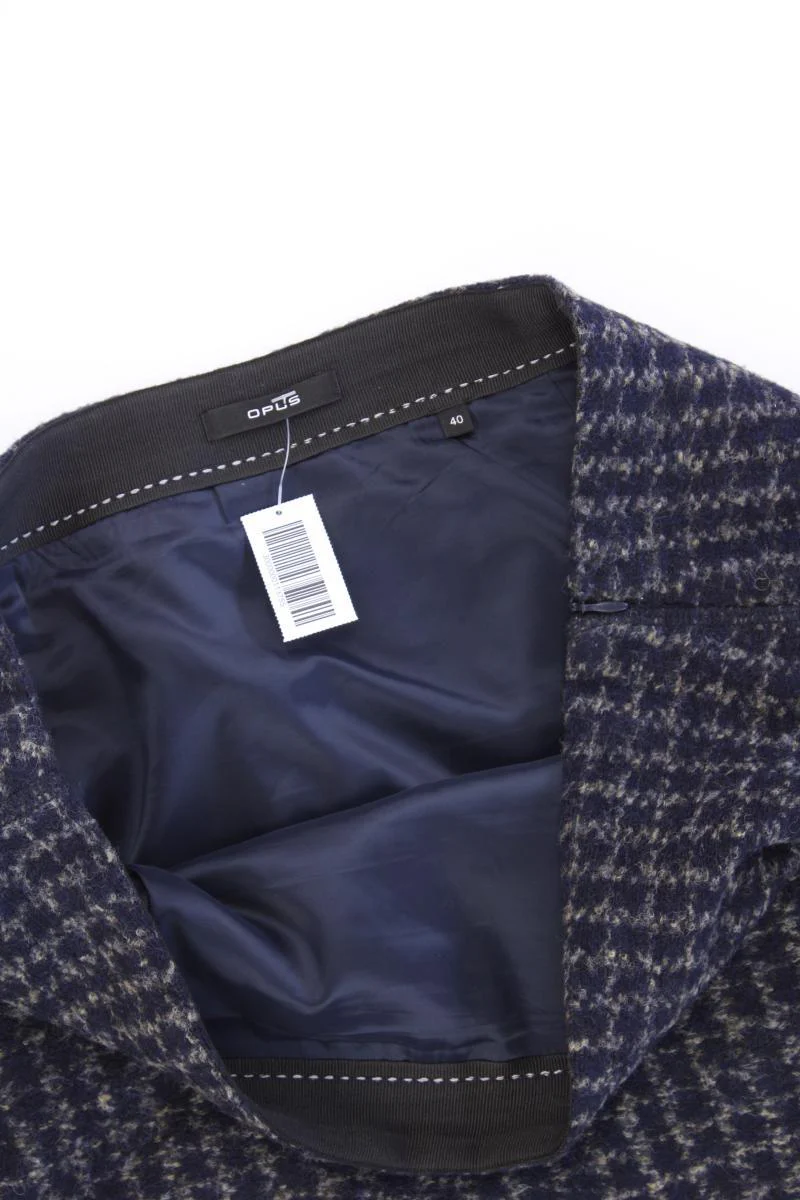 Opus Rock Modell Ravenna Micro Check Gr. 40 blau aus Polyester - Image 2