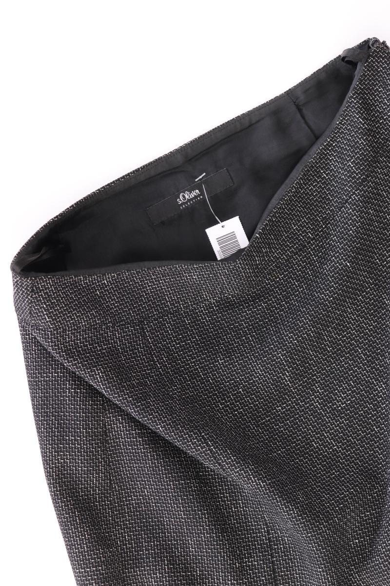 s.Oliver Selection Bleistiftrock Gr. 36 schwarz - Image 3