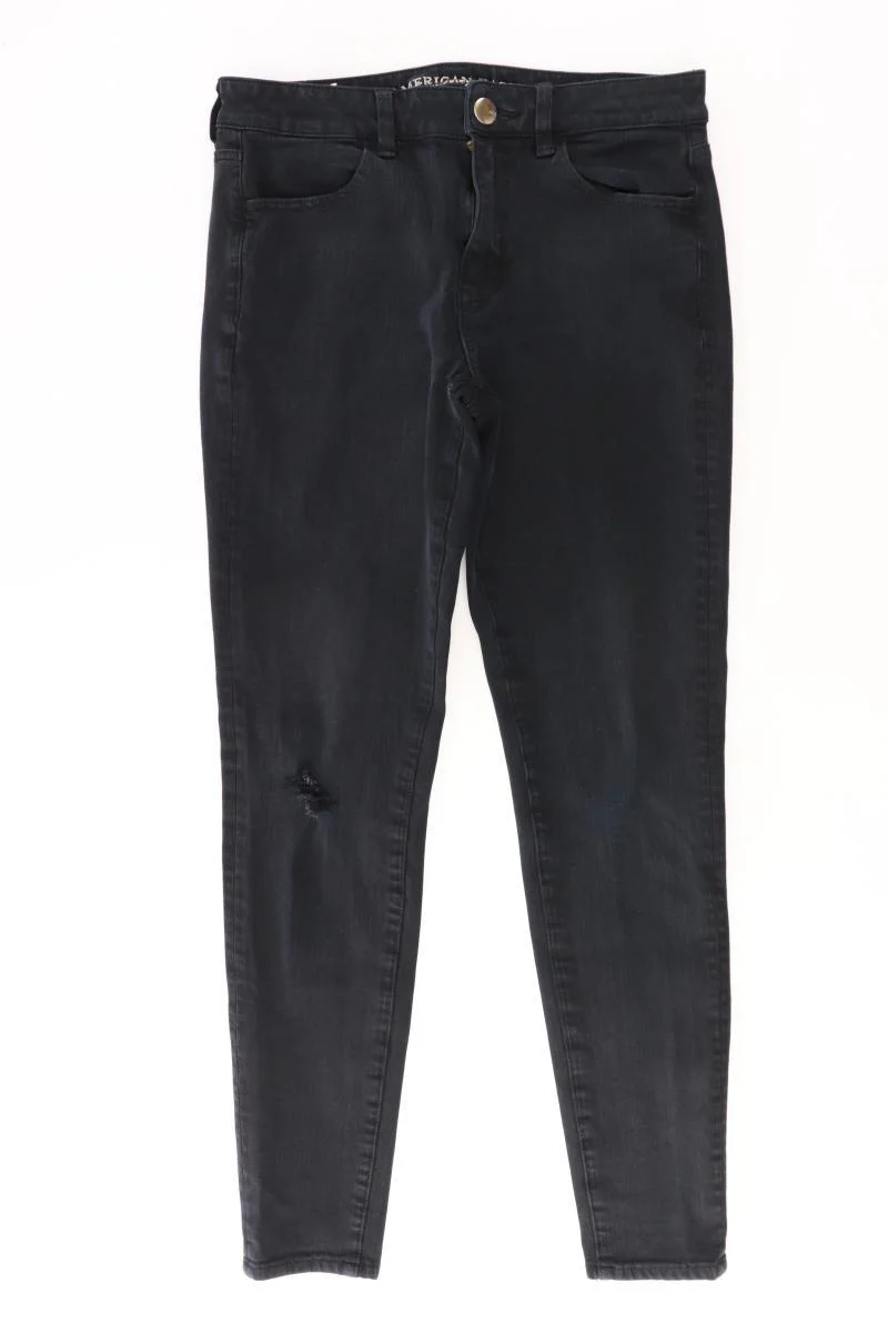 American Eagle Outfitters Skinny Jeans Gr. US 6 (XS) schwarz aus Baumwolle