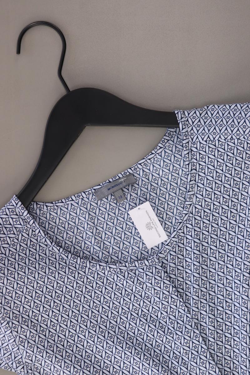 Montego Kurzarmbluse Gr. 38 blau aus Polyester - Image 3