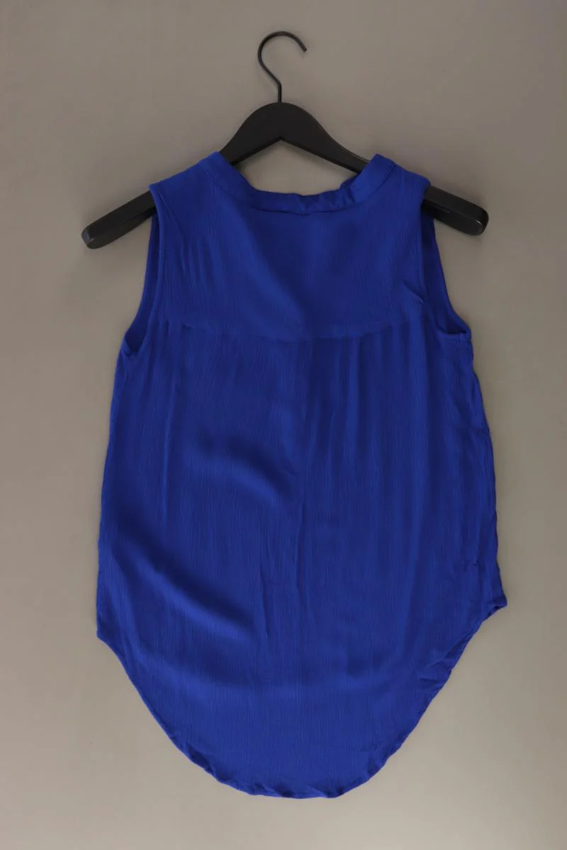 PIGALLE Ärmellose Bluse Gr. 36 blau aus Viskose - Image 2