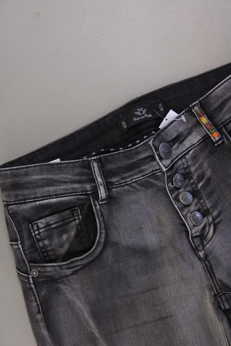 Fritzi aus Preußen Skinny Jeans Gr. W28/L30 neuwertig grau aus Baumwolle - Image 2