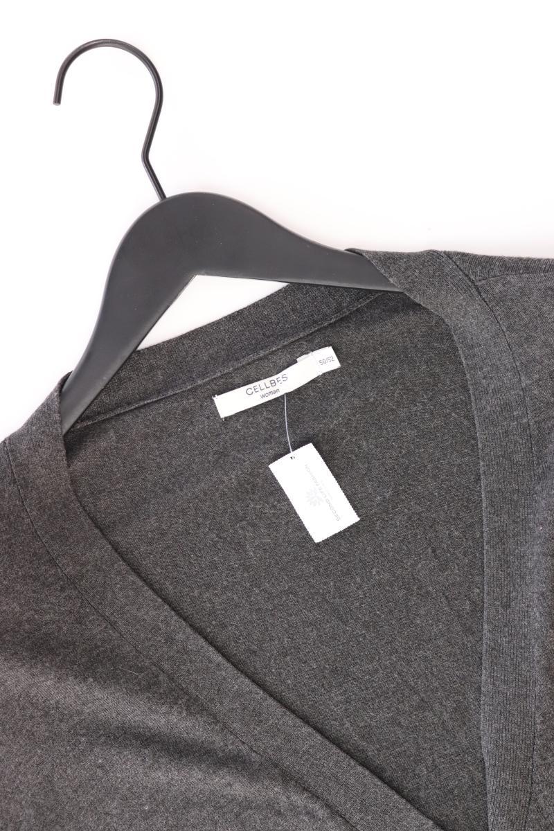 Cellbes of Sweden Strickjacke Gr. 50/52 neuwertig Langarm grau aus Viskose - Image 3