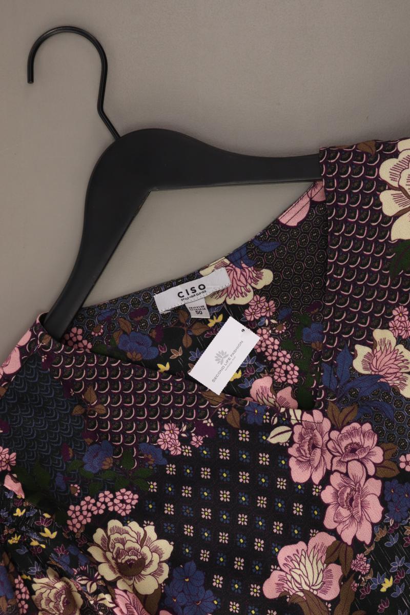 Ciso Langarmbluse Gr. 50 mit Blumenmuster mehrfarbig aus Viskose - Image 3