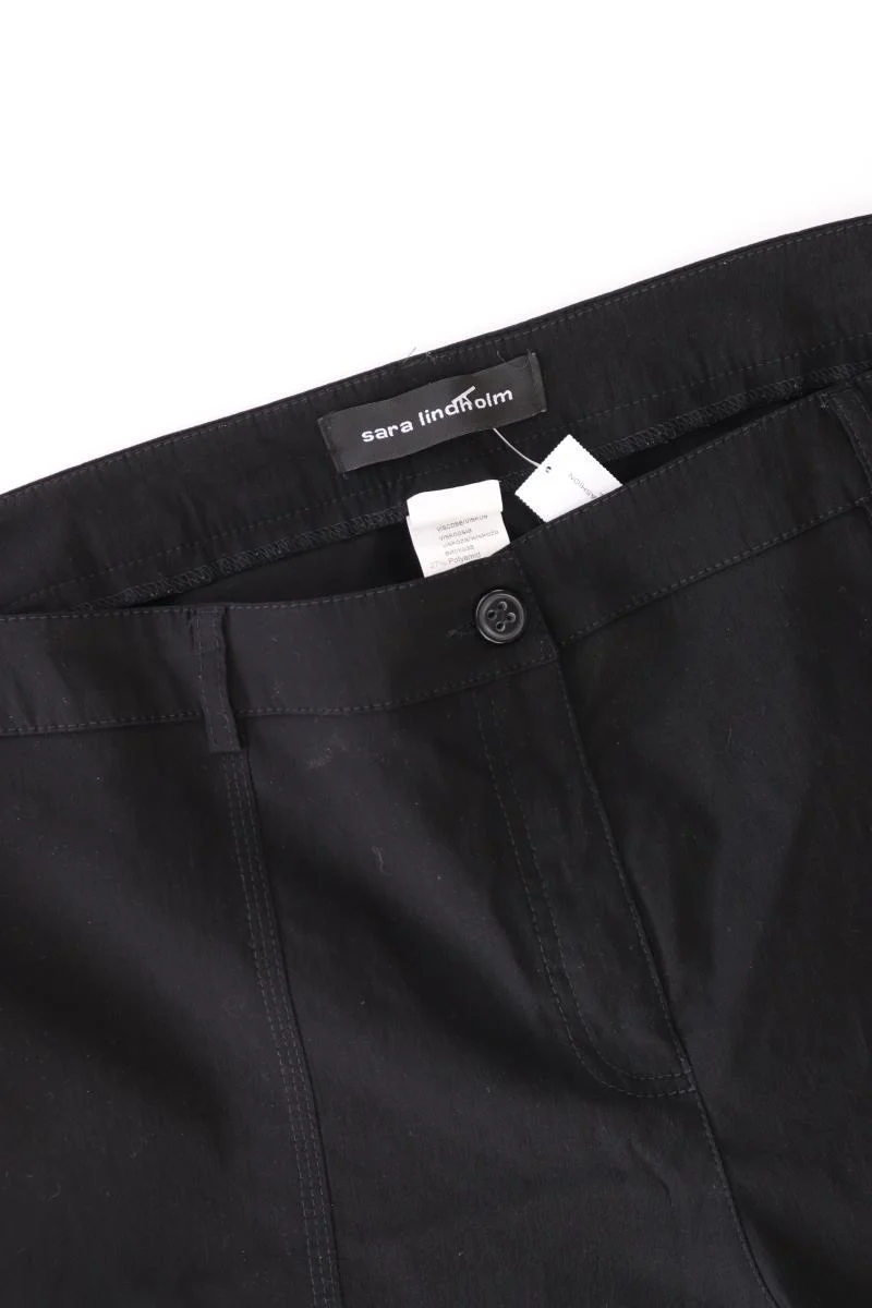 Sara Lindholm Stoffhose Gr. 50 schwarz aus Viskose - Image 3