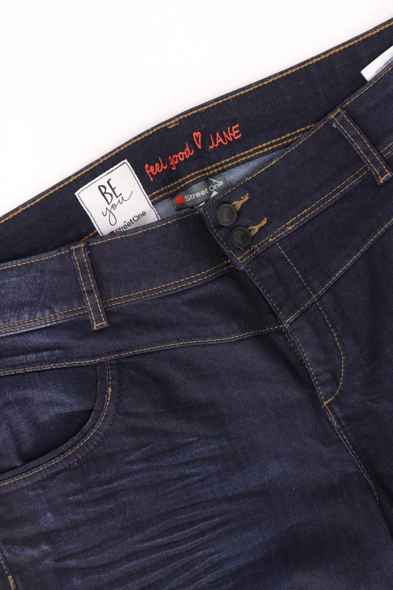 Street One Straight Jeans Gr. W36 blau aus Baumwolle - Image 3