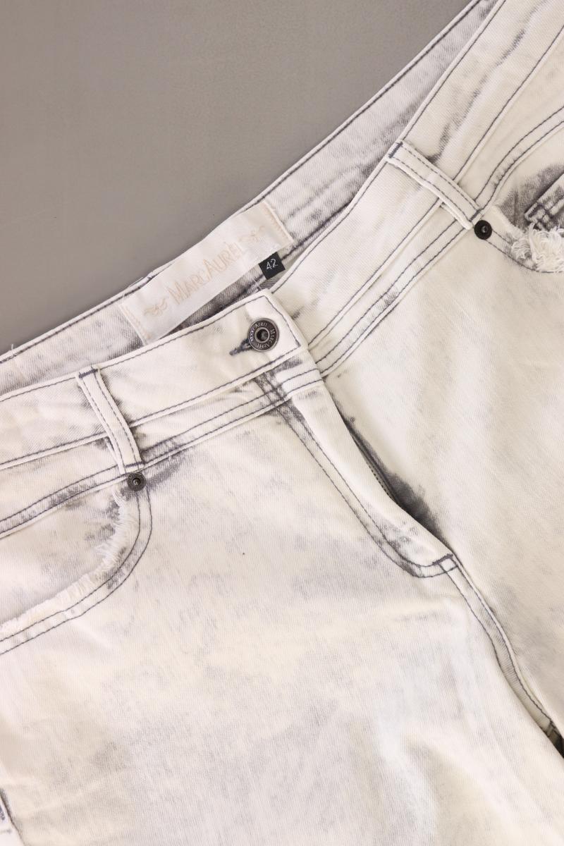 Marc Aurel Skinny Jeans Gr. 42 creme aus Baumwolle - Image 3