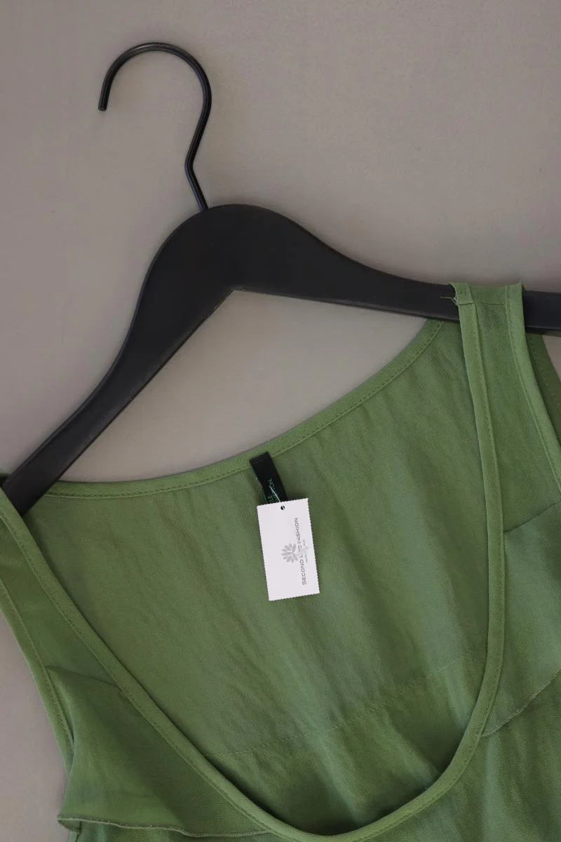 Benetton Regular Bluse Gr. S Träger grün aus Polyester - Image 3