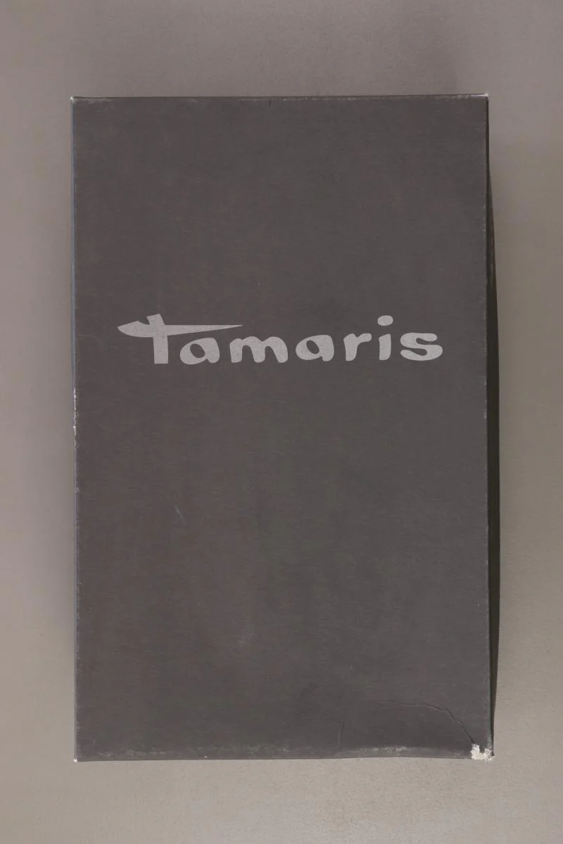 Tamaris Sandaletten Gr. 37 grau aus Leder - Image 5