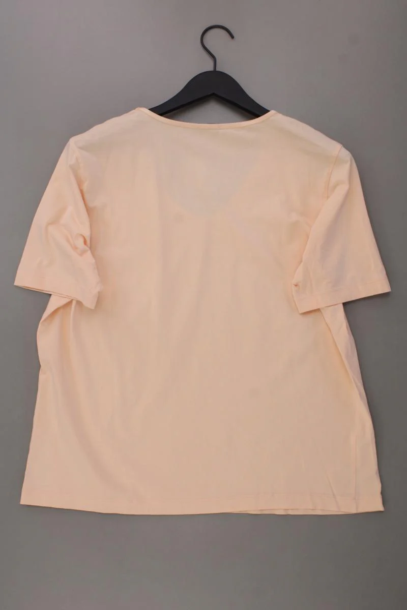 Bianca Shirt mit V-Ausschnitt Gr. XL Kurzarm orange - Image 3