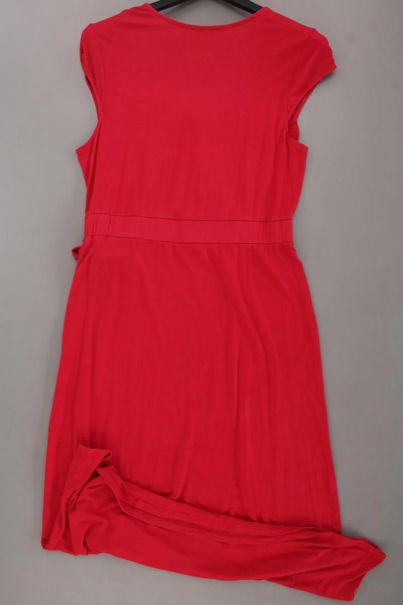 Street One Jerseykleid Gr. 38 Kurzarm rot aus Viskose - Image 3