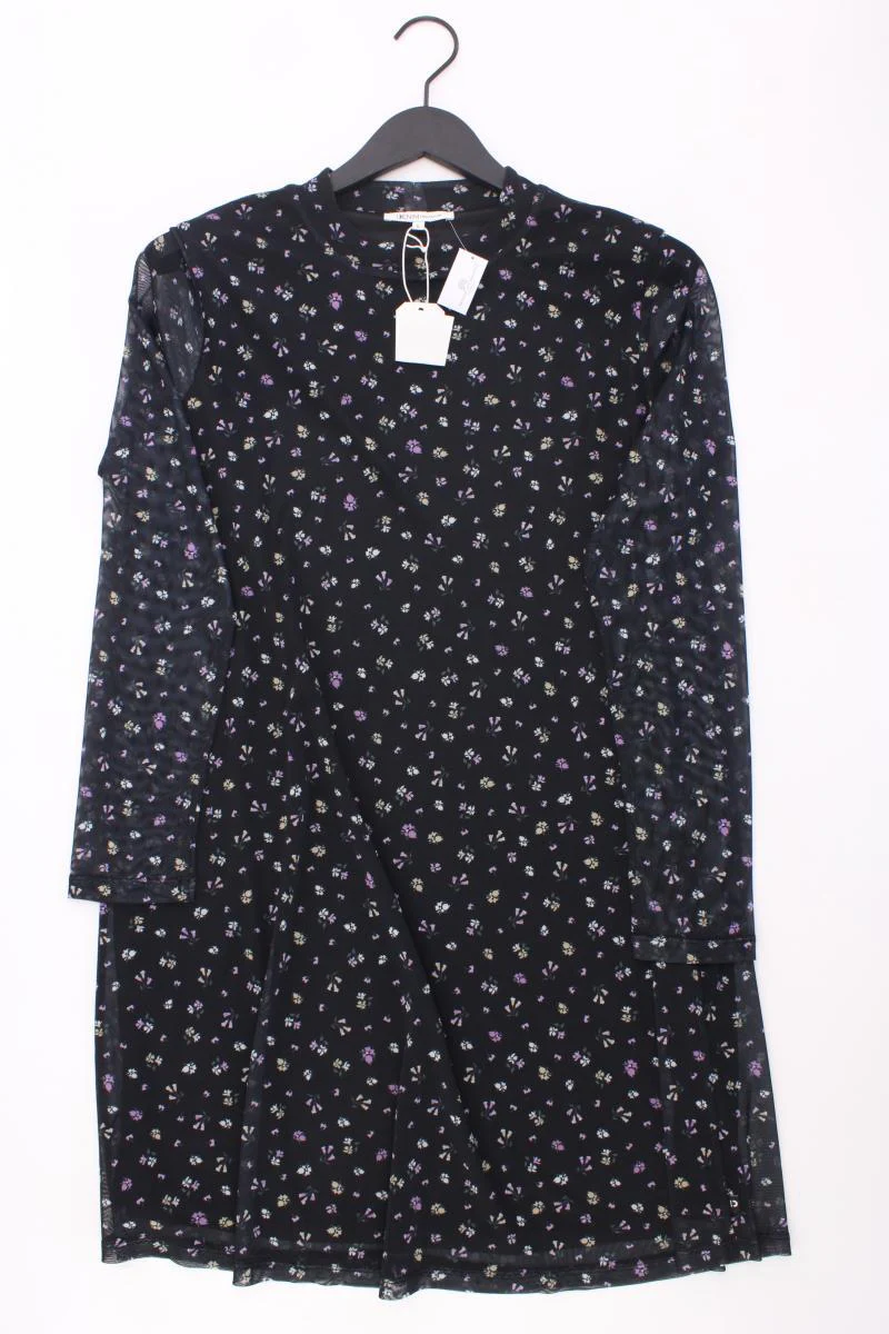 Tom Tailor (Denim) Langarmkleid Gr. L mit Blumenmuster neu mit Etikett blau