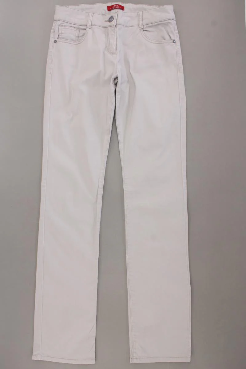 s.Oliver Hose Gr. 36 grau aus Baumwolle