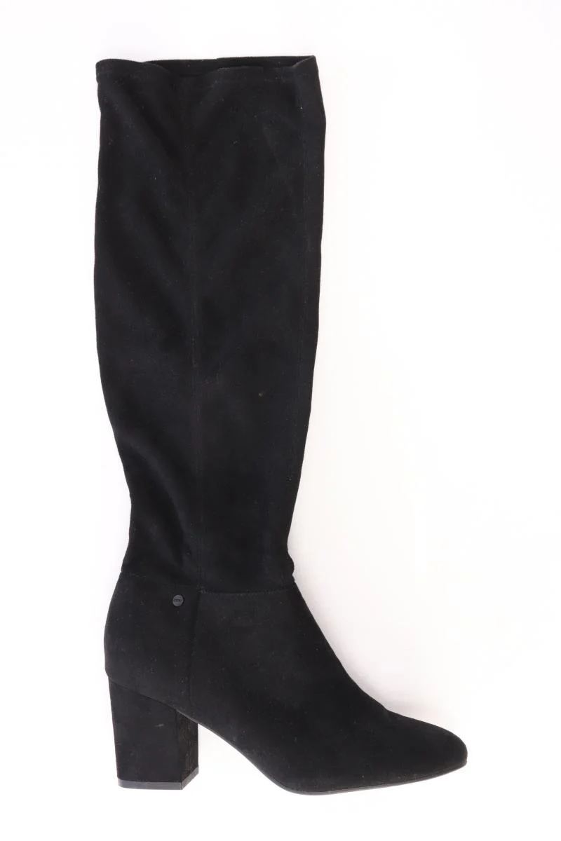Esprit High-Heel Stiefel Gr. 39 neuwertig schwarz