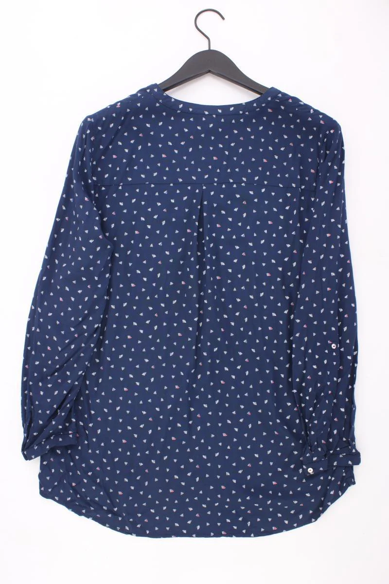 Esprit Langarmbluse Gr. 42 blau aus Viskose - Image 3