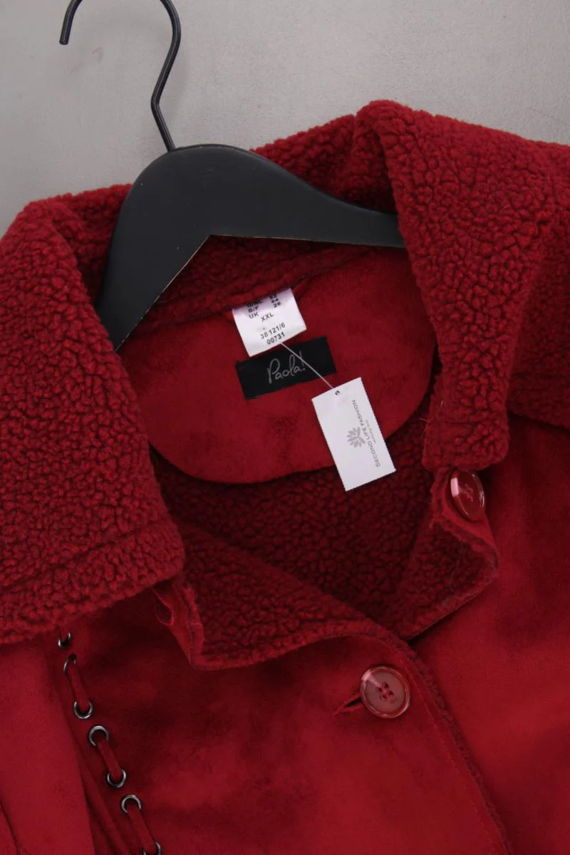 Paola Winterjacke Gr. 52 neuwertig rot aus Polyester - Image 2