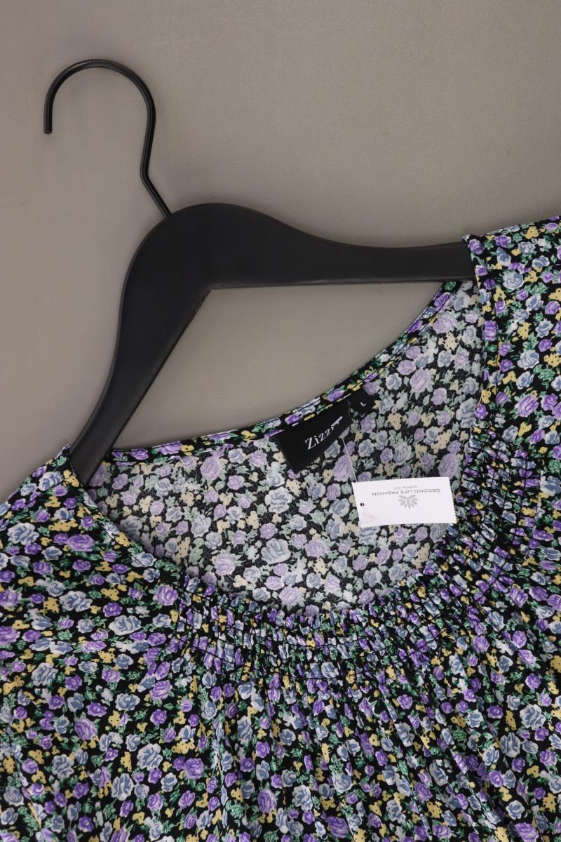 Zizzi Regular Bluse Gr. XXL mit Blumenmuster 3/4 Ärmel mehrfarbig aus Viskose - Image 3