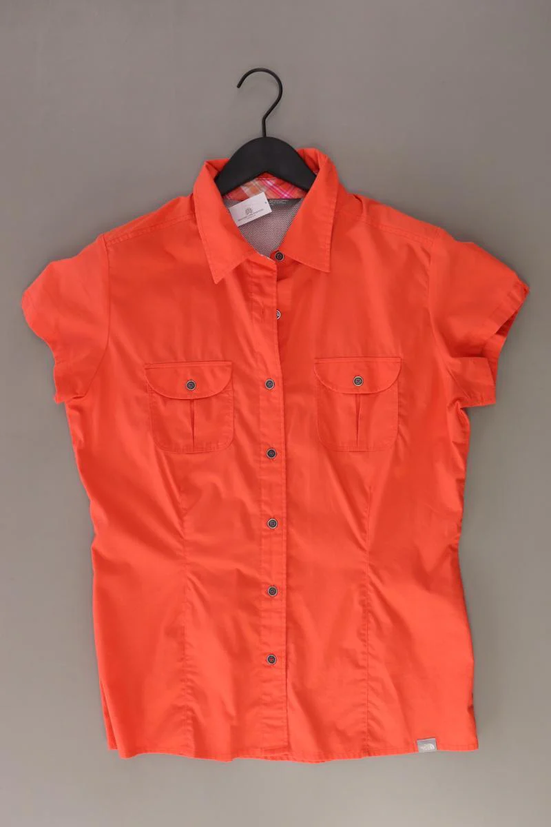 The North Face Kurzarmbluse Gr. L orange aus Baumwolle