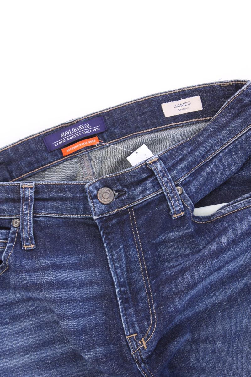 Mavi Skinny Jeans für Herren Gr. W34/L34 Modell James blau aus Baumwolle - Image 2