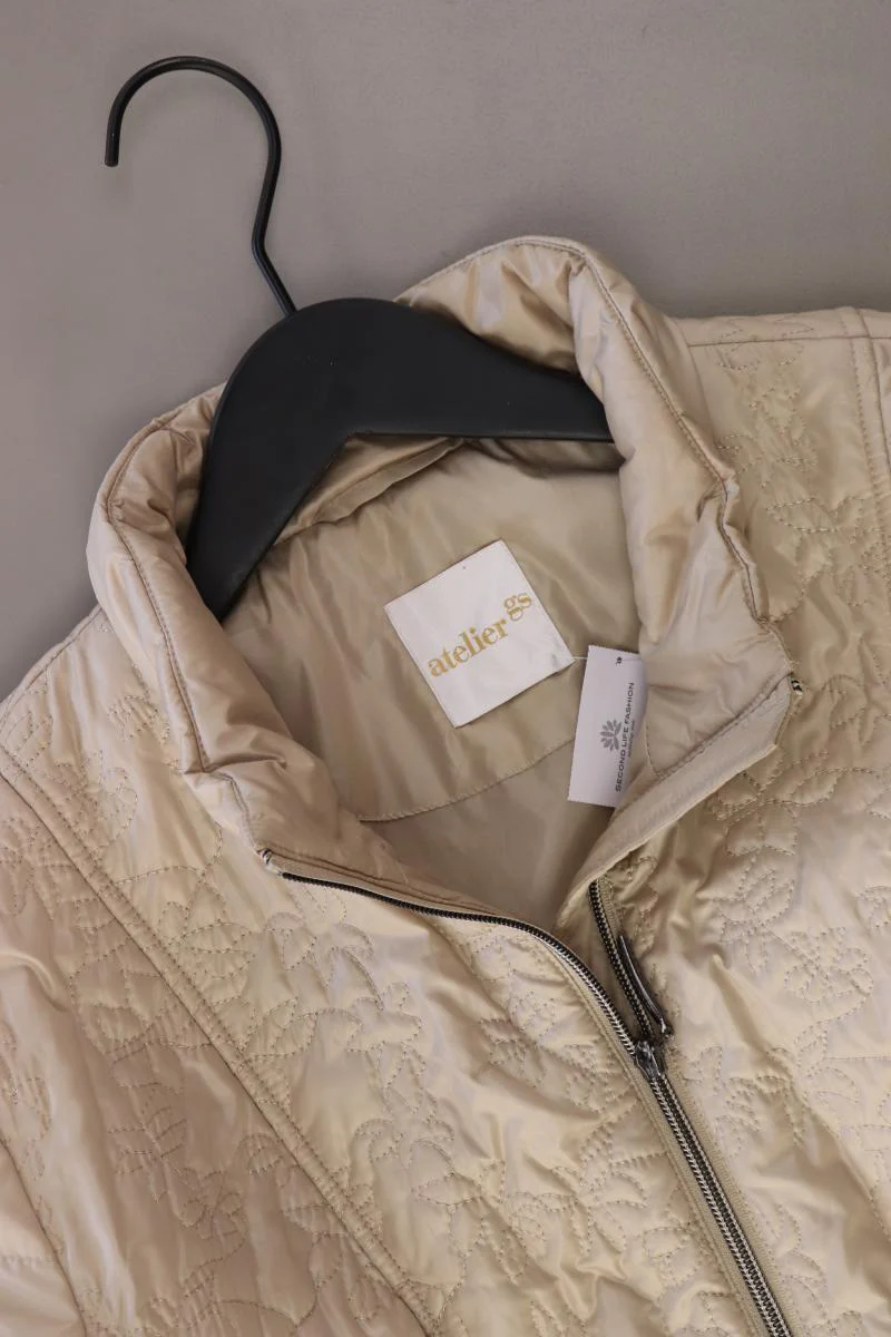 atelier Lange Jacke Gr. 42 creme aus Polyester - Image 3