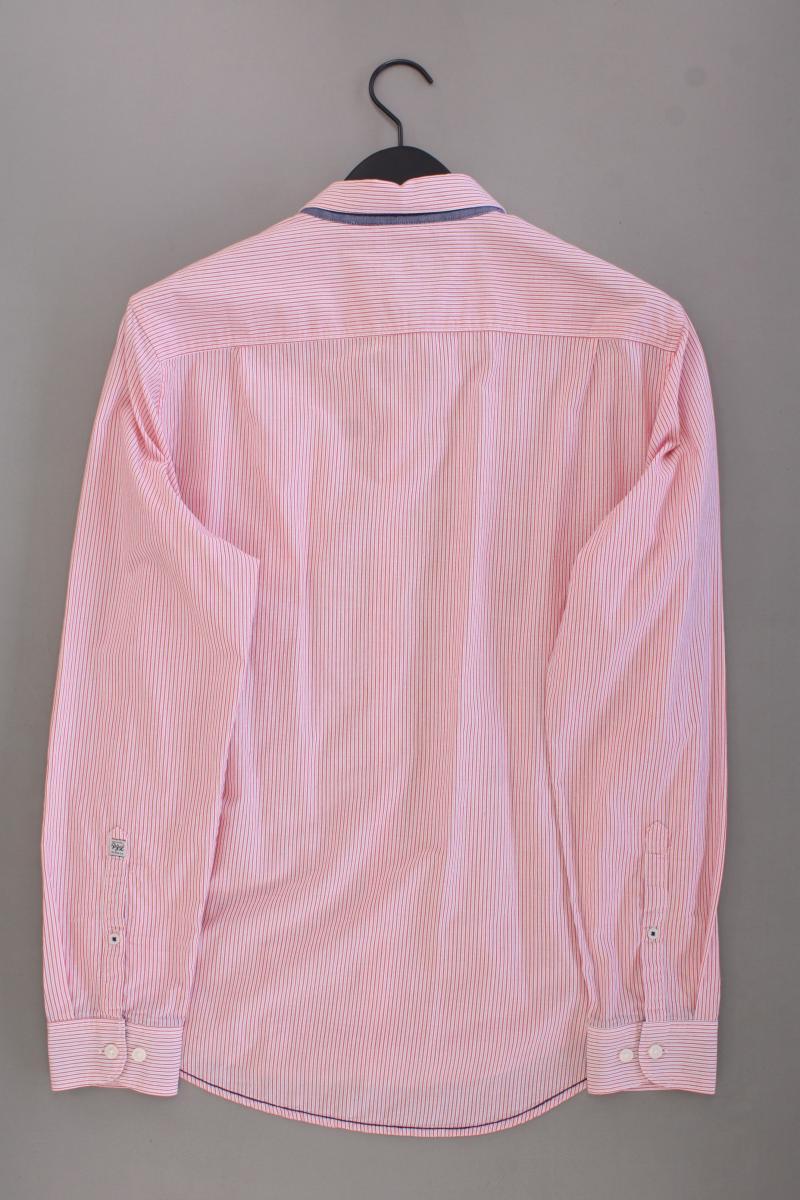 Pepe Jeans Langarmhemd für Herren Gr. M gestreift rot aus Baumwolle - Image 3