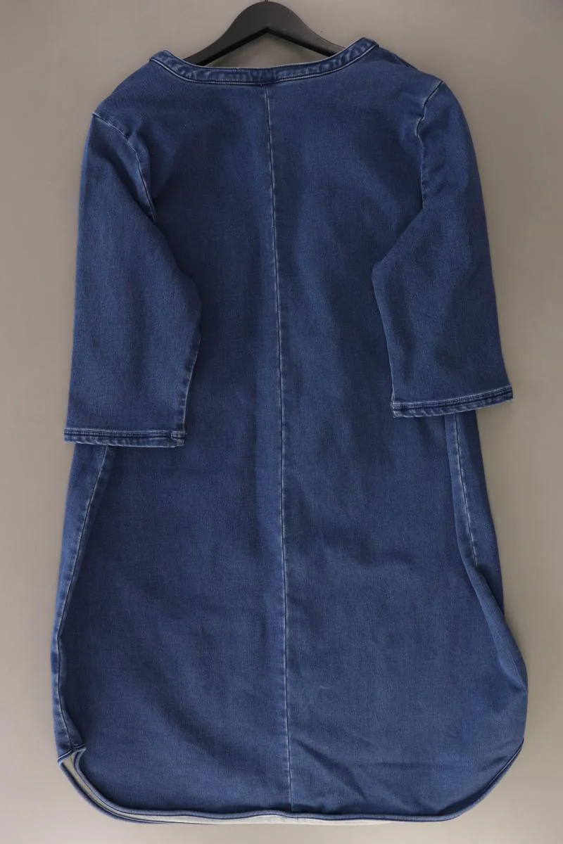 sheego Jeanskleid Gr. 50 neuwertig 3/4 Ärmel blau aus Baumwolle - Image 2