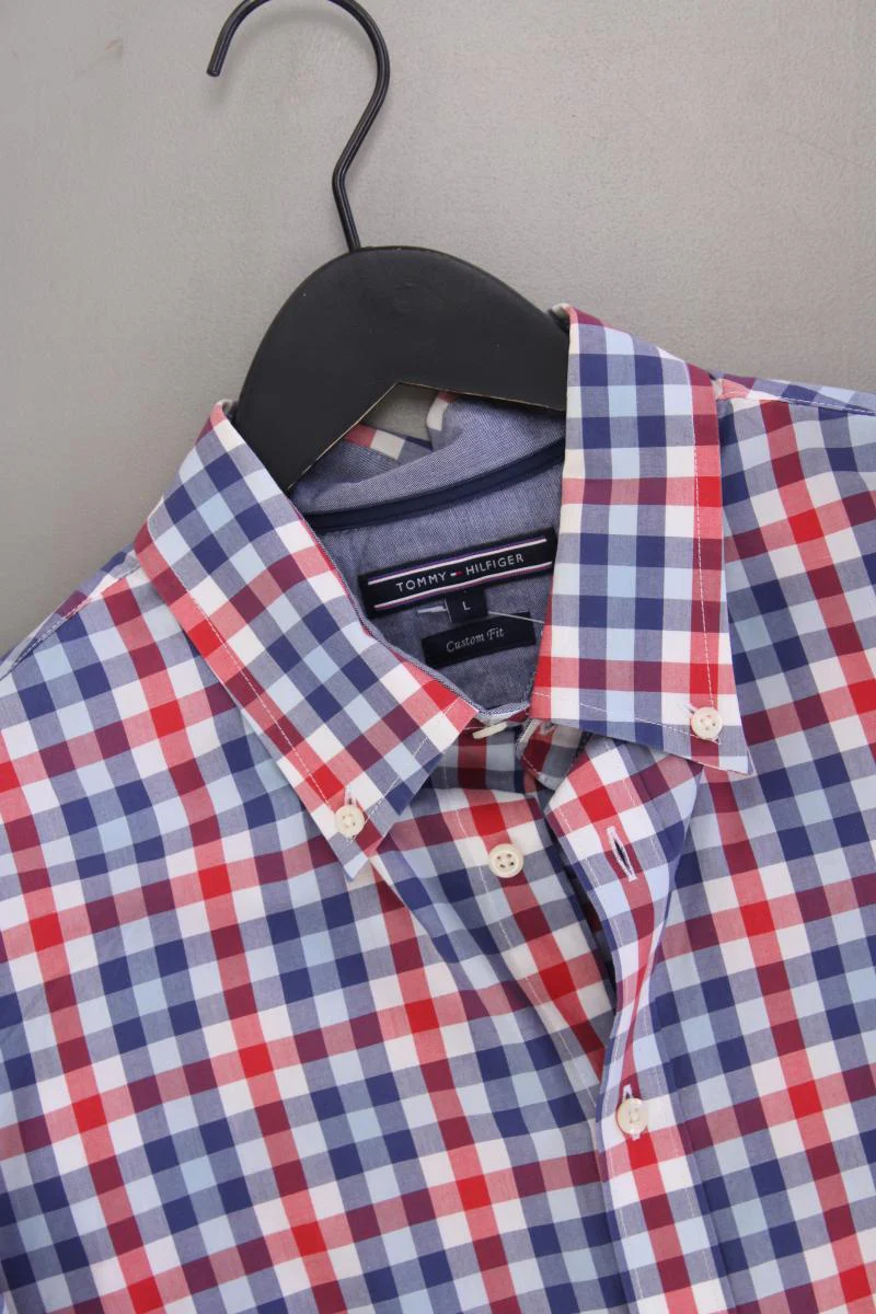 Tommy Hilfiger Karohemd für Herren Gr. L kariert Langarm mehrfarbig - Image 2