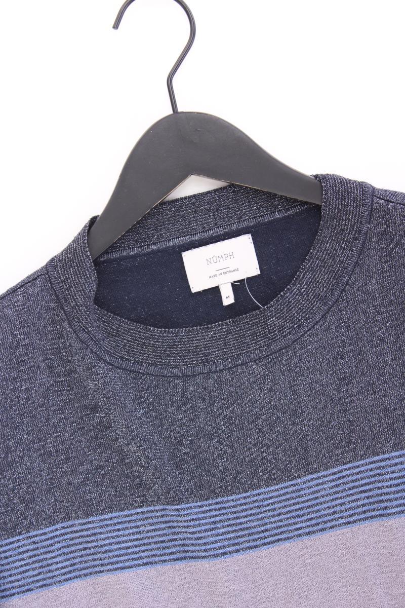 Nümph T-Shirt Gr. M neuwertig Kurzarm mit Glitzer blau aus Viskose - Image 2
