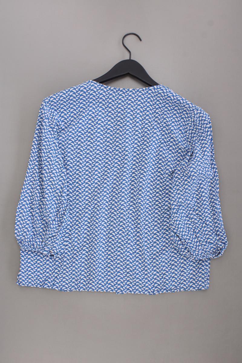 Tom Tailor Classic Bluse Gr. 42 3/4 Ärmel blau aus Viskose - Image 3
