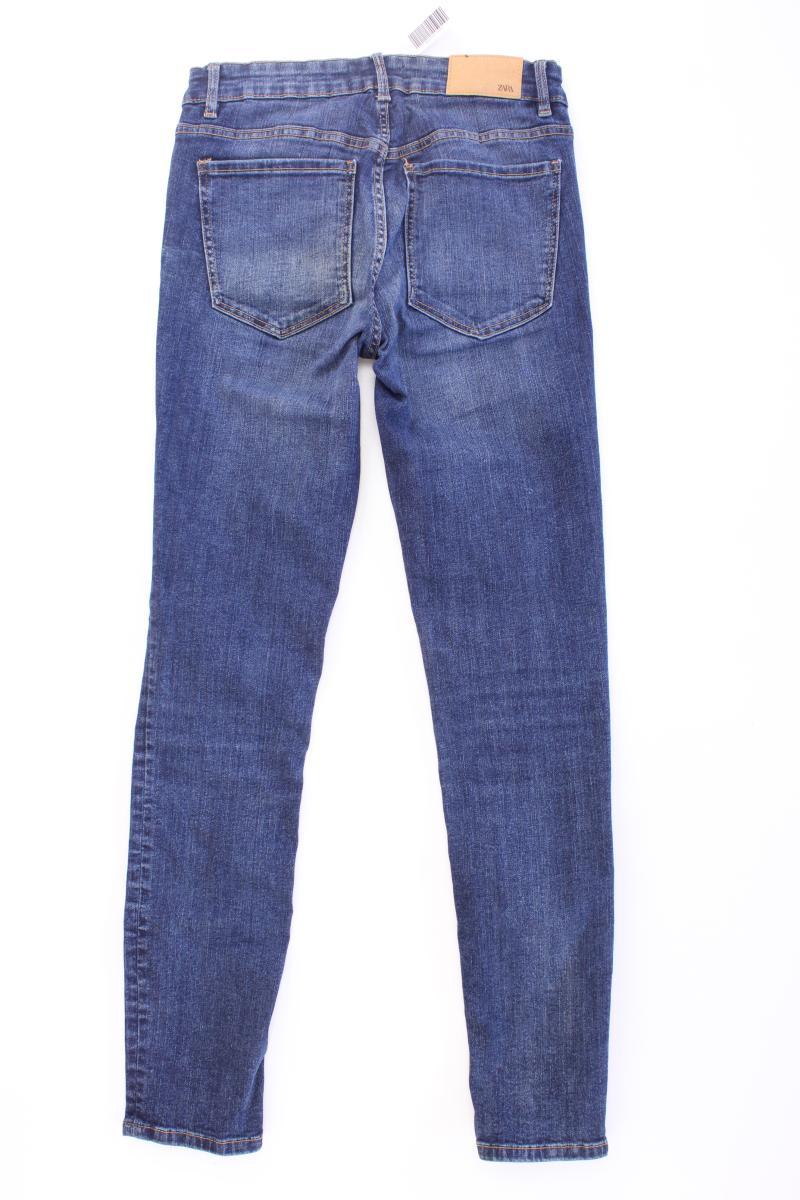 Zara Skinny Jeans Gr. 36 blau - Image 4