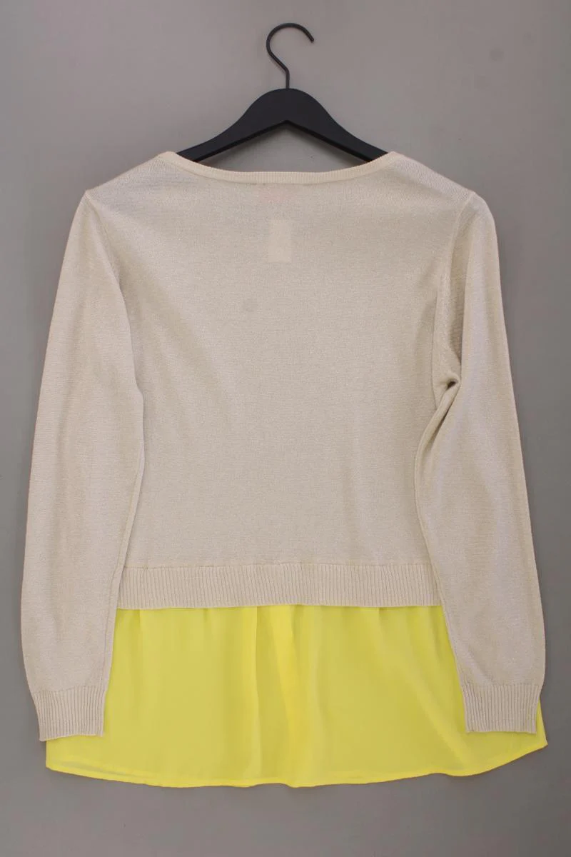 Jana Ina Fashion Feinstrickpullover Gr. 40 neuwertig gold aus Viskose - Image 3