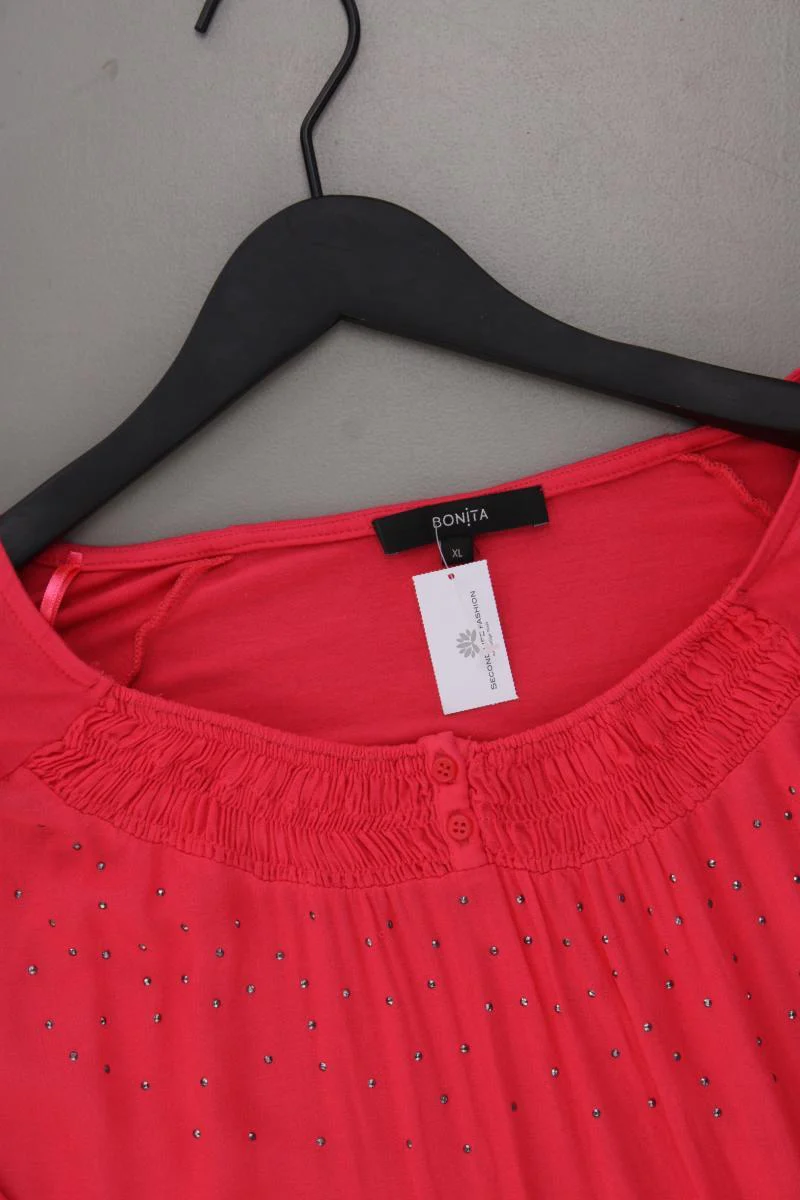 Bonita Oversize-Shirt Gr. XL 3/4 Ärmel pink aus Viskose - Image 2