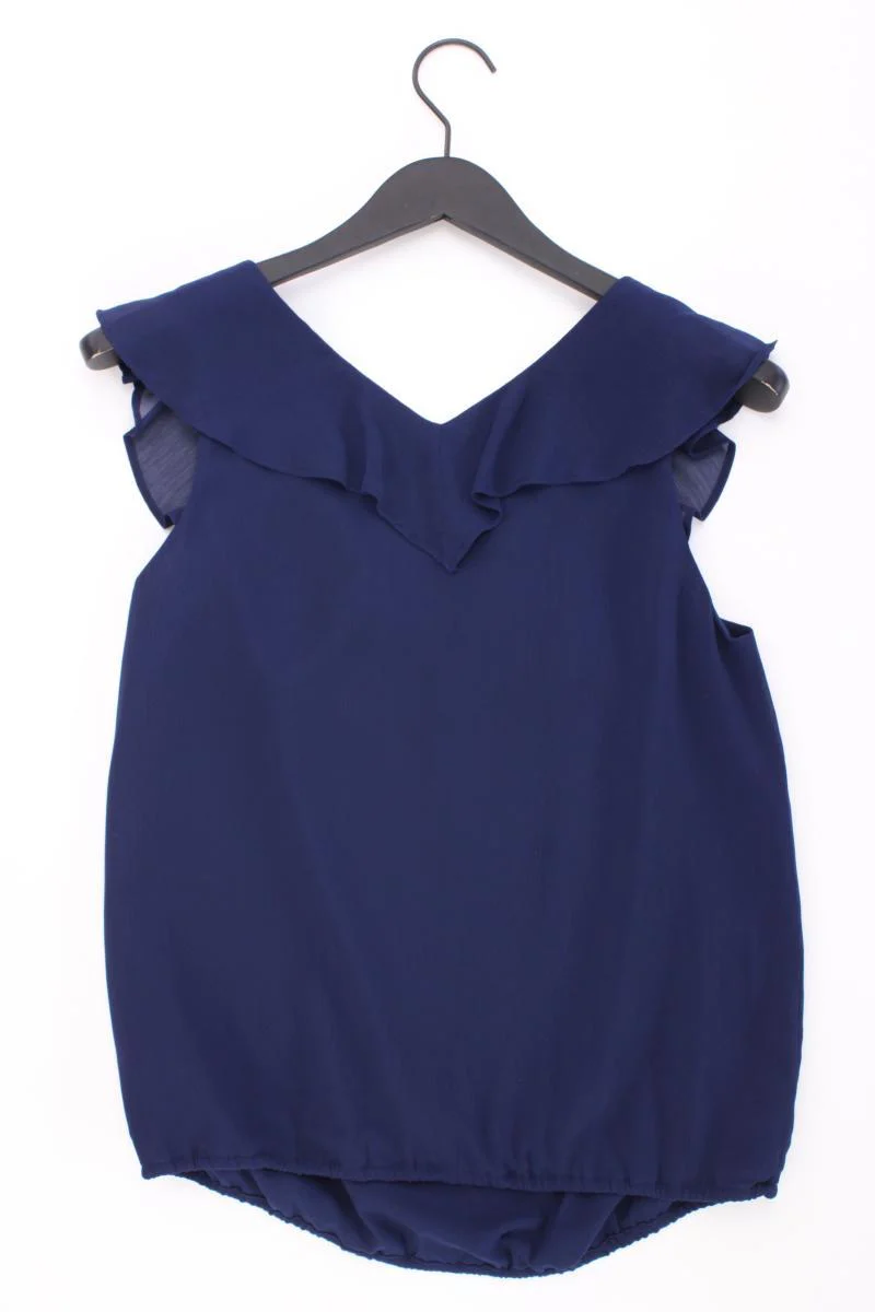 edc by Esprit Chiffonbluse Gr. S neuwertig Ärmellos blau aus Polyester - Image 3