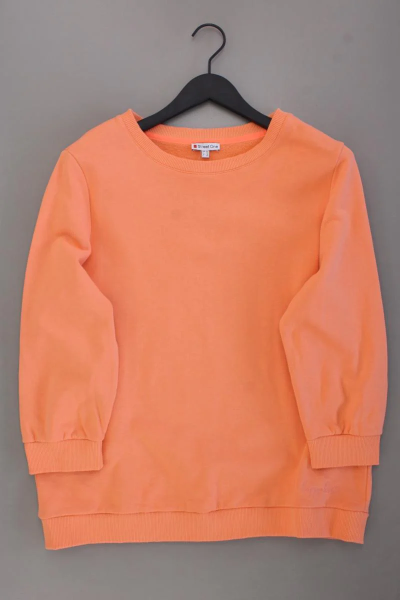 Street One Classic Pullover Gr. 42 orange