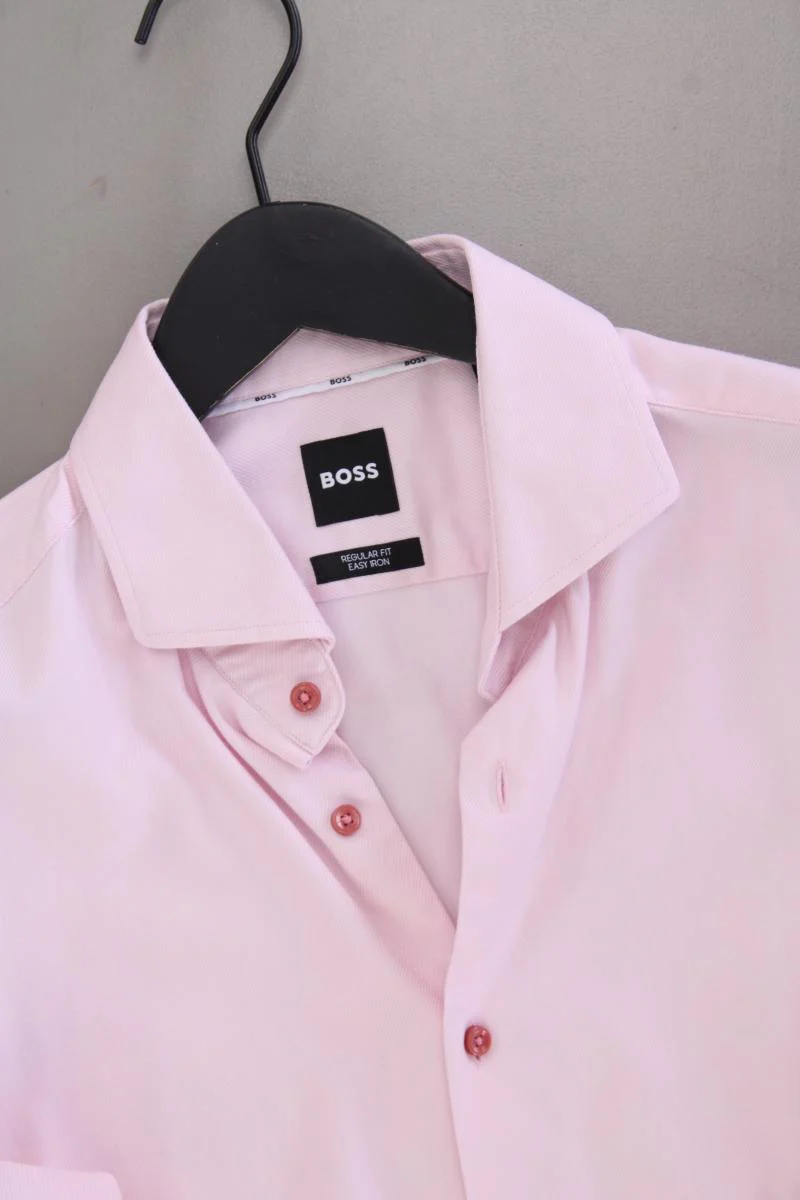 BOSS by Hugo Boss Langarmhemd für Herren Gr. Hemdgröße 40 rosa - Image 2