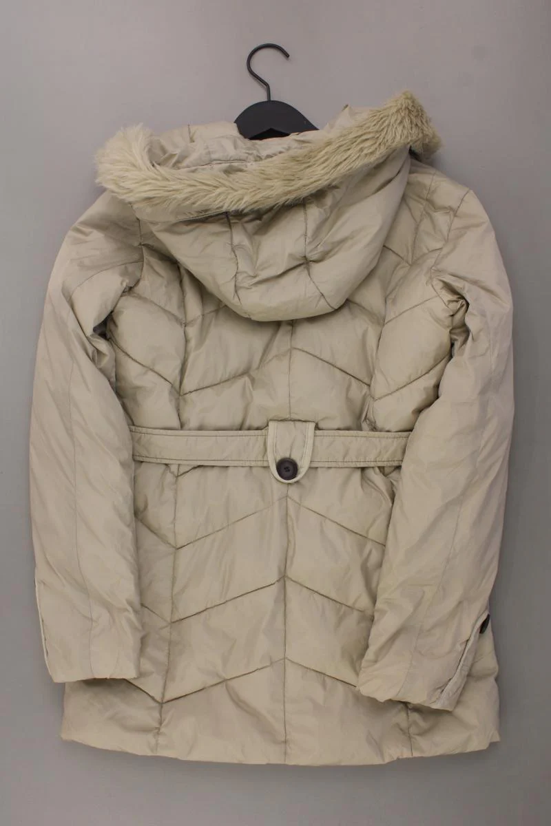 Koton Kapuzenjacke Gr. 34 mit Gürtel creme aus Polyamid - Image 3