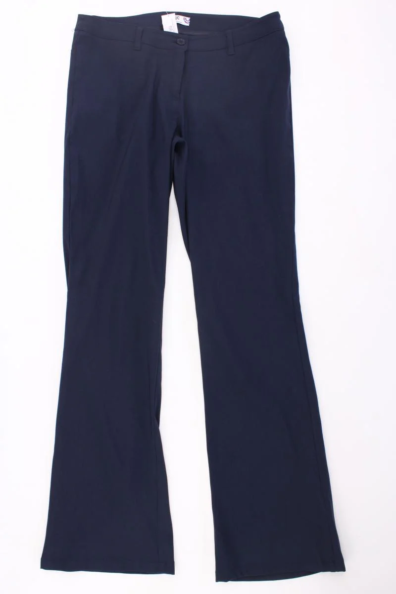 AJC Fashion Hose Gr. 38 blau aus Polyester