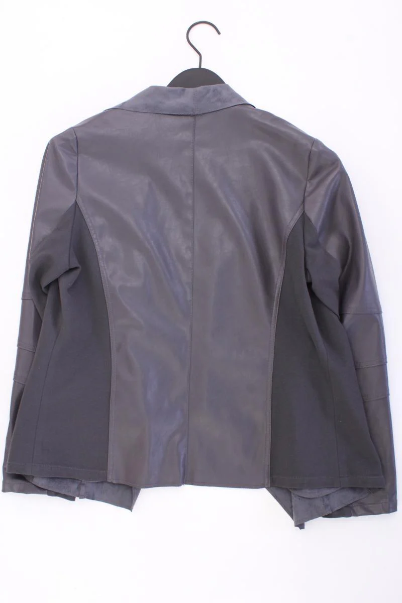 Judith Williams Kunstlederjäckchen Gr. 38 Langarm grau aus Polyester - Image 3