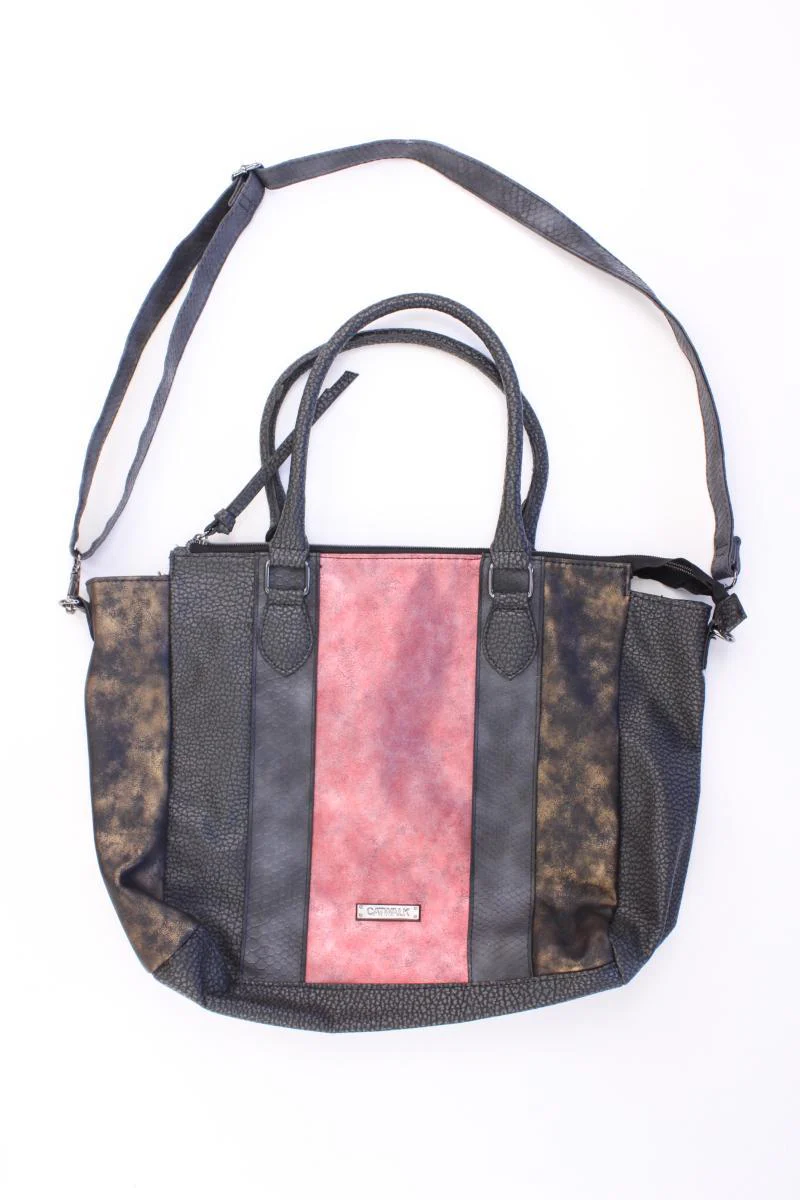 Catwalk Henkeltasche grau aus Kunstleder