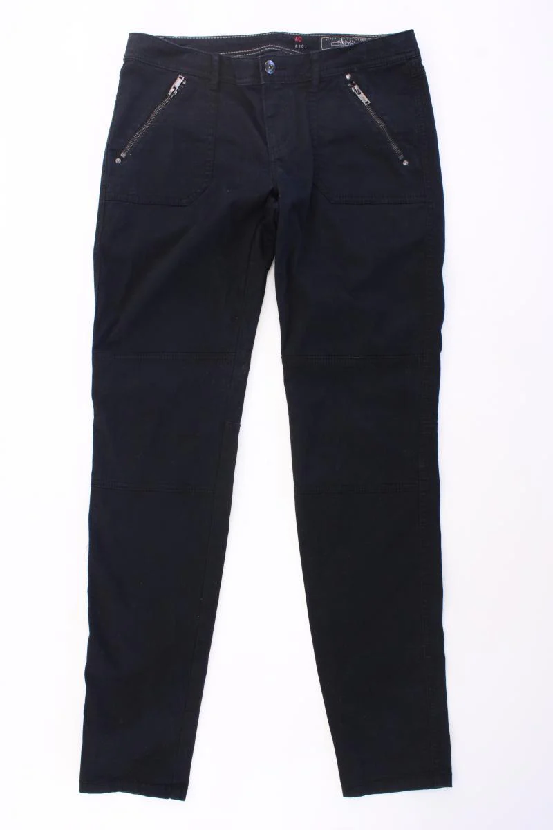 edc by Esprit Hose Gr. 40 schwarz aus Baumwolle